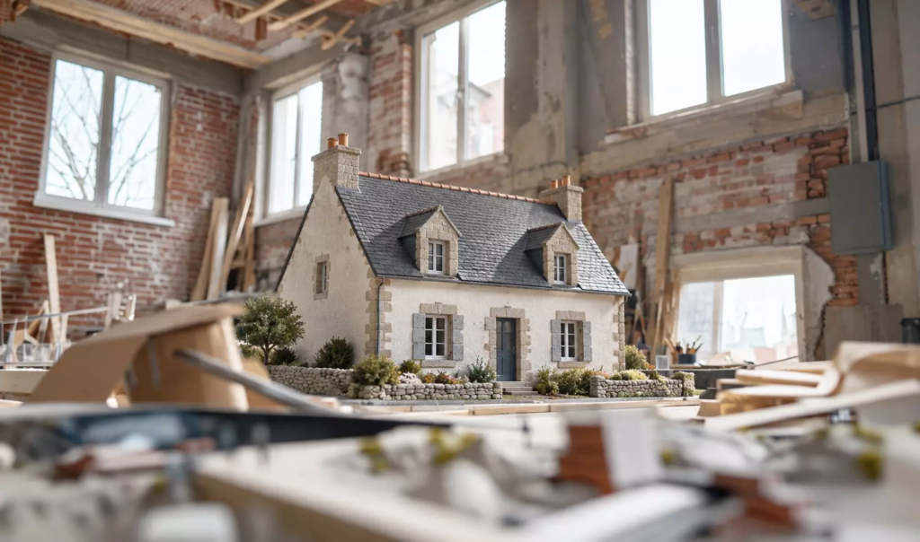 maquette de Rénovation globale à Quimper
